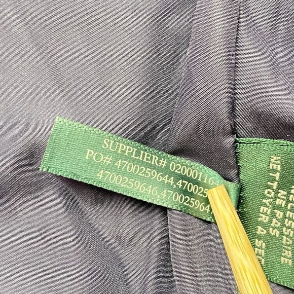 Lauren Ralph Lauren Blue Quilted Jacket Vest Women's Size Small Preppy - Picture 10 of 14